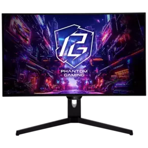 Monitor LED Asrock PGO27QFS 27" QHD 240Hz 0.03ms Black imagine