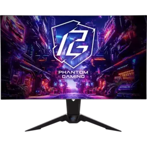 Monitor LED Asrock PGO32UFS 31.5" 4K Ultra HD 240Hz 0.03ms Black imagine