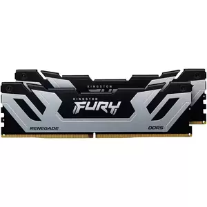 Memorie Desktop Kingston Fury Renegade 48GB(2 x 24GB) DDR5 8400Mhz CL40 CUDIMM Silver/Black imagine