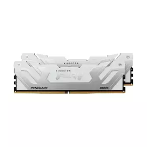 Memorie Desktop Kingston Fury Renegade 48GB(2 x 24GB) DDR5 8400Mhz CL40 CUDIMM White imagine