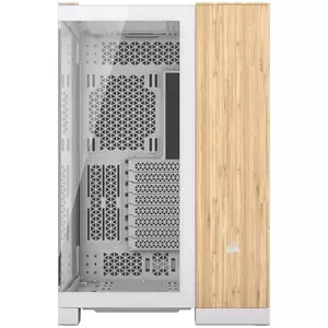 Carcasa PC Corsair 6500X White/Bamboo Wood imagine