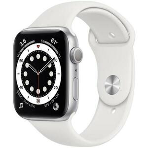 Apple Watch Series 6 2020, GPS, Aluminium 40mm N/A Silver Foarte bun imagine