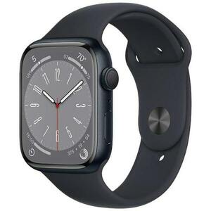 Apple Watch Series 8 2022, GPS, Aluminium 45mm N/A Midnight Excelent imagine