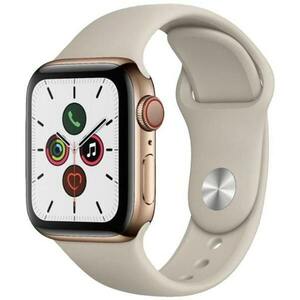 Apple Watch Series 5 2019, GPS + Cellular, Stainless Steel 44mm N/A Gold Ca nou imagine