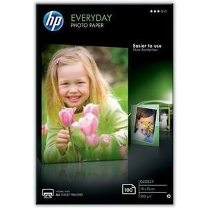 Hartie Foto HP Everyday Glossy, 10 x 15 cm (100 coli) imagine