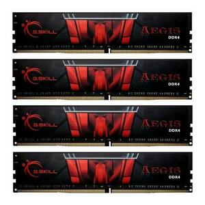 Memorii G.Skill Aegis 64GB(4x16GB), DDR4, 3200MHz, CL16, 1.35v, Quad Channel imagine