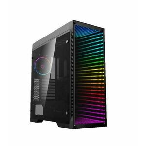 Carcasa Gamemax Abyss TR, MidTower (Negru) imagine