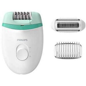 Epilator Philips BRE245/00, 2 viteze (Alb/Verde) imagine