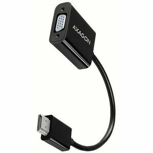 Adaptor Axagon RVH-VGN, HDMI-VGA (Negru) imagine