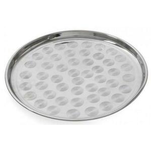 Tava rotunda Vanora VN-SNS-TPP-16, 35 cm (Inox) imagine