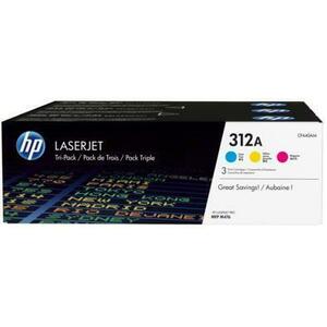 Pachet cu trei tonere HP LaserJet 312A, 3x2700 pagini (Cyan, Galben, Magenta) imagine