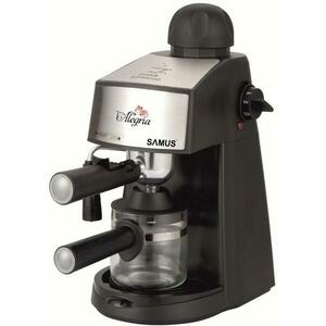 Espressor Samus ALEGRIA, 800 W, 0.24 L (Negru/Argintiu) imagine