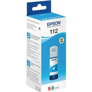 Cartus cerneala EPSON 112 EcoTank, acoperire 6000 pagini, 70 ml (Cyan) imagine