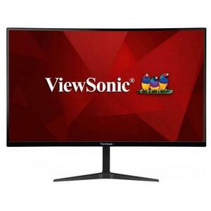 Monitor Gaming VA LED ViewSonic 27inch VX2718-2KPC-MHD, QHD (2560 x 1440), HDMI, DisplayPort, Ecran curbat, Boxe, 165 Hz, 1 ms (Negru) imagine