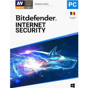 Bitdefender Internet Security 1 dispozitiv + 1 dispozitiv gratuit, 1 an, Licenta noua, Retail imagine