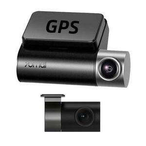 Camera auto DVR 70mai Dash Pro Plus A500S, GPS, senzor SONY IMX335, 2.7K 1944p, Night Vision, Wi-Fi, control in aplicatie + Camera spate 70mai RC06 FHD (Negru) imagine