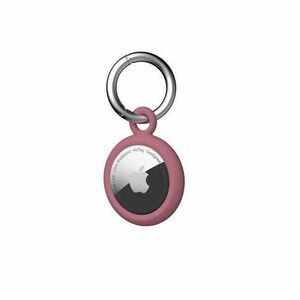 Carcasa de protectie tip breloc UAG U Dot Keychain compatibila cu Apple AirTag, Antimicrobiana (Roz) imagine