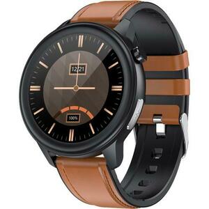 Smartwatch Maxcom FW46 Xenon, bratara TPU, ecran TFT 1.3”, IP67, Bluetooth, Android / iOS (Negru) imagine