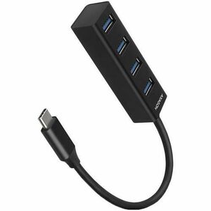 HUB USB AXAGON HUE-M1C, 4x USB3.2 Gen 1, metalic, cablu USB-C 20 cm imagine