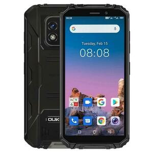 Telefon Mobil Oukitel WP18, Procesor MediaTek Helio A22, TFT HD+ Capacitive Touchscreen 5.93inch, 4GB RAM, 32GB Flash, Camera 13 MP, 4G, Wi-Fi, Dual Sim, Android (Negru) imagine