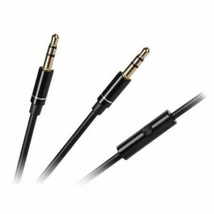 Cablu pentru casti cu microfon Kruger&Matz, 2 x jack stereo 3.5 mm, 1.2 m imagine