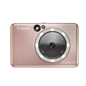 Camera foto instant Canon Zoemini S2, 8 MP, Bluetooth, MicroSD, NFC, F/2.2, Tehnologie ZINK (Roz) imagine