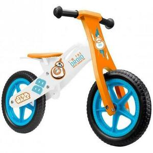 Bicicleta fara pedale din lemn Seven-Star Wars, Multicolor imagine