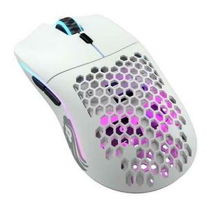 Mouse Wireless Gaming Glorious Model O-, 19000 DPI (Alb mat) imagine