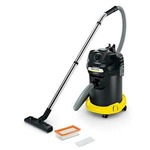 Aspirator pentru cenusa Karcher AD 4 Premium 1.629-731.0, 600 W, 17 L (Negru/Galben) imagine