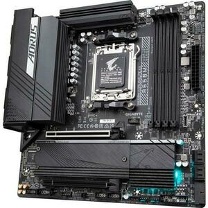 Placa de baza GIGABYTE B650M AORUS ELITE AX, AM5, AMD B650, mATX imagine