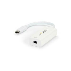 Adaptor video StarTech CDP2MDPEC, USB-C, Mini DisplayPort, 4K/60Hz (Alb) imagine