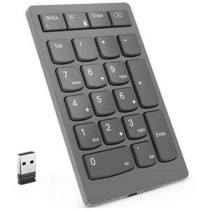 Tastatura numerica wireless Lenovo Go, Negru imagine