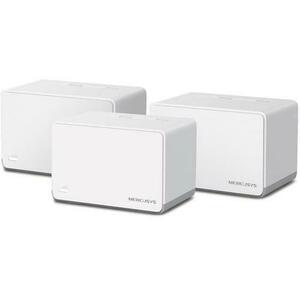 Sistem Mesh Wi-Fi Mercusys Halo H70X(3-pack), AX1800, Wi-Fi 6, Dual Band Gigabit, MU-MIMO, cu acoperire completa pentru casa imagine