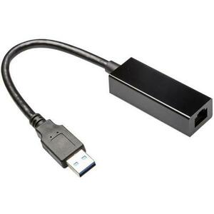 Placa de retea Gembird NIC-U2-02, RJ45, USB 2.0 (Negru) imagine