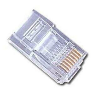 Mufe RJ-45 Gembird PLUG3UP6/100, pentru cablu UTP, Cat5e, conector RJ-45 (T), plastic, 100 buc. imagine