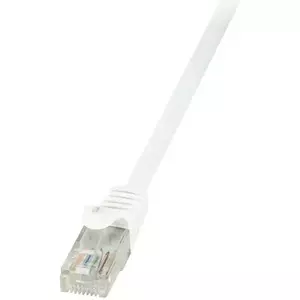 Cablu UTP LOGILINK Cat6, cupru-aluminiu, 0.25 m, alb, AWG24, CP2011U imagine