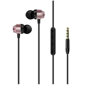 Casti In-Ear Energizer CIA10RG, Jack 3.5mm, Microfon (Negru/Mov) imagine