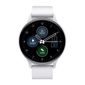 Smartwatch Canyon Badian SW-68, Display TFT 1.28inch, Bluetooth, Waterproof IP68, Android/iOS (Argintiu/Alb) imagine