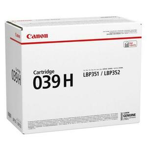 Toner Canon 039 H, 25000 pagini (Negru) imagine