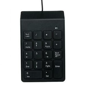 Tastatura numerica, Gembird, KPD-U-03 (Negru) imagine