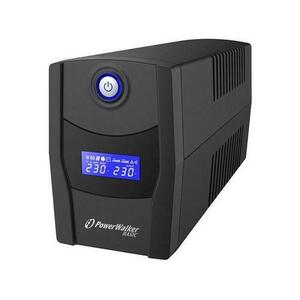 UPS Power-walker VI 800 STL FR, 480W/800VA, 230V, LCD, Negru imagine