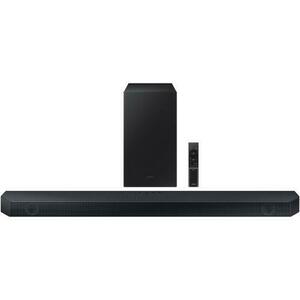 Soundbar Samsung HW-Q600C, 3.1.2, 360W, Bluetooth, Subwoofer Wireless, Dolby Atmos, Negru imagine