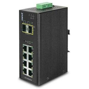 Switch Planet IGS-10020MT, Industrial, 8 x 1000TP, 2 x 100/1000Base-X mini-GBIC/SFP imagine