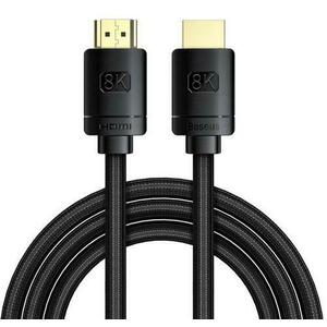 Cablu Baseus CAKGQ-K01, HDMI - HDMI, 2.1, 8K, 2m (Negru) imagine