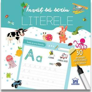 Carte DPH Invat sa scriu literele, 4+ ani (Multicolor) imagine