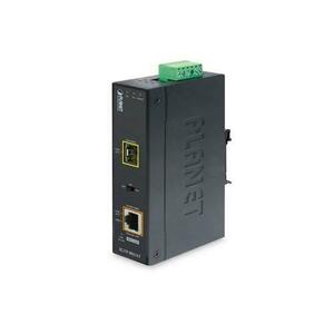 Modul comutator, Planet, Gestionat industrial PoE Gigabit Media Conv. IGTP-805AT imagine