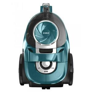 Aspirator fara sac Samus TORNADO ECO POWER, 3 L, 800 W, Putere de absortie 160 W, Filtru HEPA (Negru/Albastru) imagine