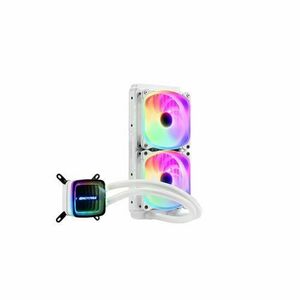 Cooler CPU Enermax Aquafusion, ADV 240 RGB, 500-2000rpm, 330W, Racire cu Lichid (Alb) imagine