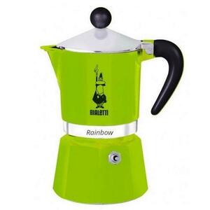 Cafetiera Bialetti Rainbow, capacitate 150 ml, pentru 3 cesti (Verde) imagine