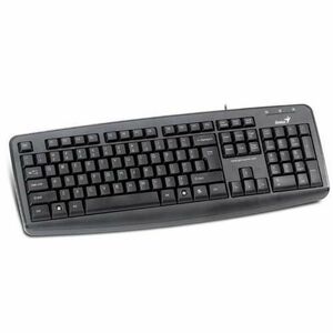 Tastatura Genius KB-100X cu fir, Negru imagine